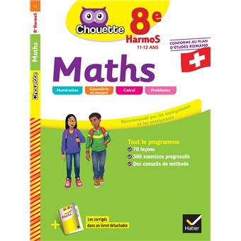 Chouette 8e harmos maths suisse