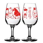 6 Verres Tulipe Fête des vignerons Rouge