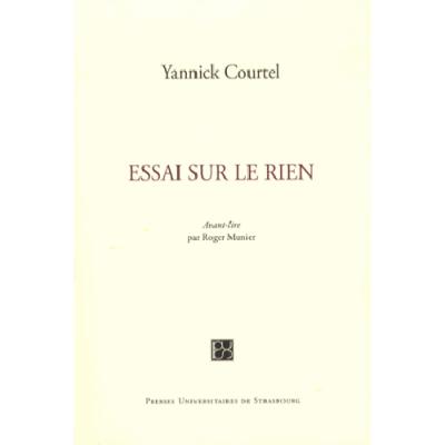 Essai sur le rien