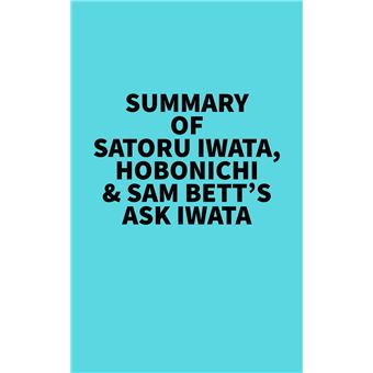 Ask Iwata, Book by Sam Bett, Hobonichi