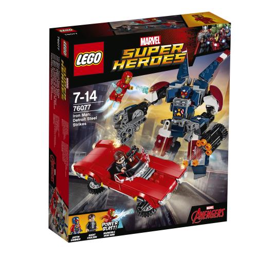 Lego® Marvel 76077 Iron Man : L’Attaque De Detroit Steel