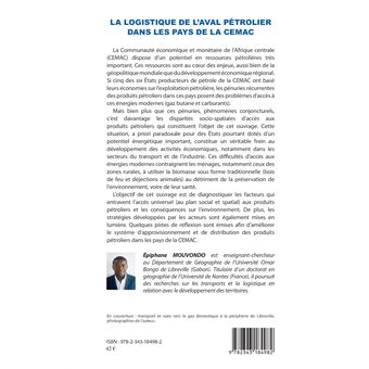 La logistique de l'aval pétrolier dans les pays de la CEMAC