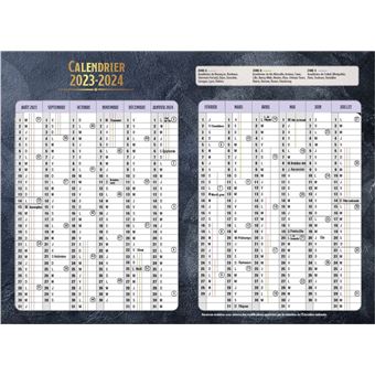 Agenda DUNGEONS and DRAGONS 2023-2024