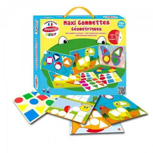 Kit créatif Joustra Maxi Coffret Gommettes - Autres jeux créatifs - Achat &  prix