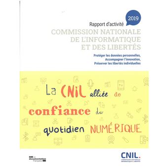 Rapport d'activité 2019 - Commission nationale de l'informatique et des libertés
