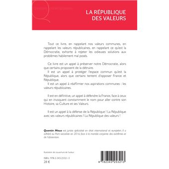La République des valeurs