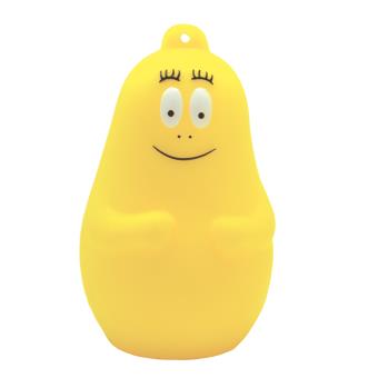 Lampe déco Barbidou avec dragonne Barbapapa 8 cm - 1