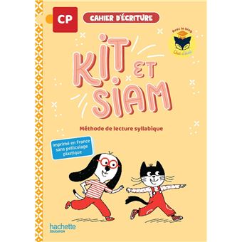 Kit et Siam CP - Cahier d'écriture