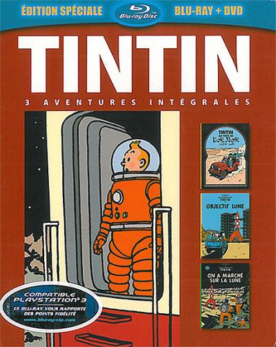 B-TINTIN-OBJECTIF LUNE-ON A MARCHE SUR LA LUNE-PAYS OR NOIR
