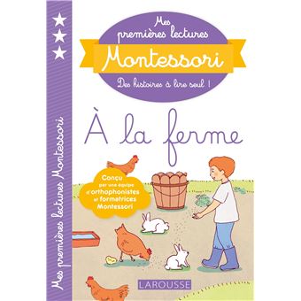Mes premières lectures Montessori, à la ferme - 1