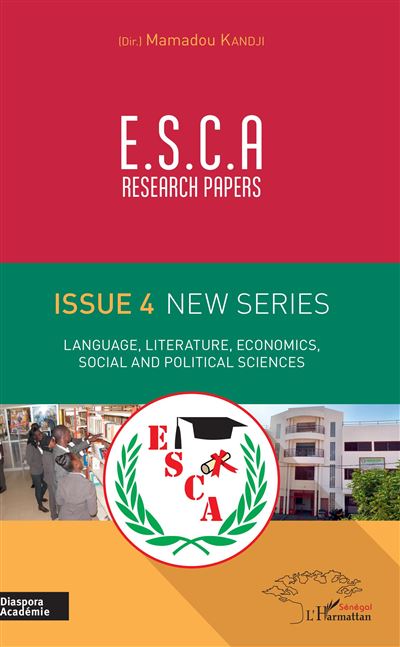 Esca research papers issue 4 new series language literature