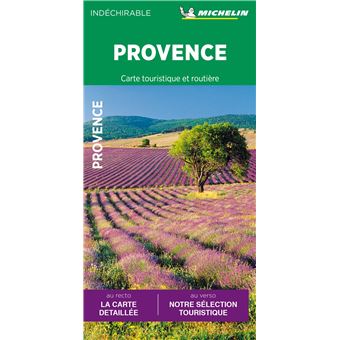 Carte Routière et Touristique Provence Michelin