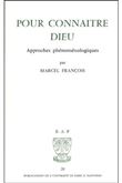 Pour connaître Dieu