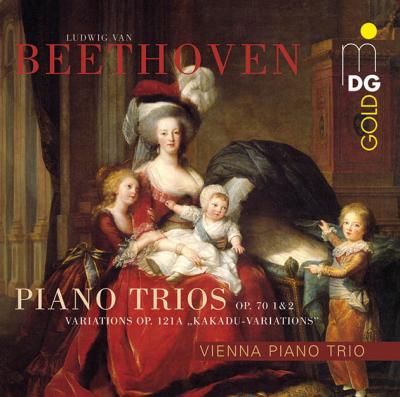 Trios pour piano op 70 1 & 2/variations opus 121a