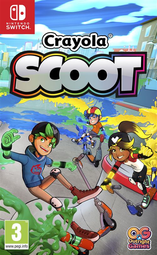 Just For Games Crayola Scoot Jeu Switch