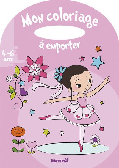 Mon coloriage à emporter (4-6 ans) (Fille)