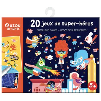 Ma pochette de jeux - 20 jeux de super-héros