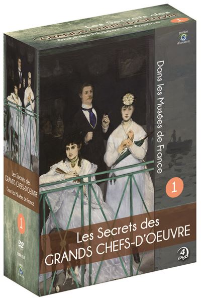 Coffret Les Secrets des grands Chefs-d'œuvre dans les Musées de France Volume 1 DVD