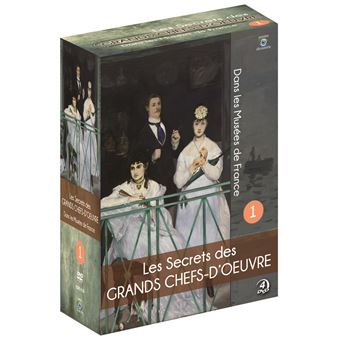 Coffret Les Secrets des grands Chefs-d'œuvre dans les Musées de France Volume 1 DVD