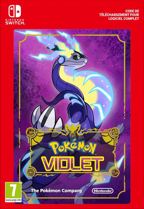 Code de téléchargement Pokémon Violet