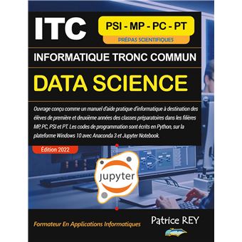 ITC Informatique Tronc Commun MPSI - Data Science