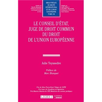 Le Conseil d'État, juge de droit commun du droit de l'Union européenne