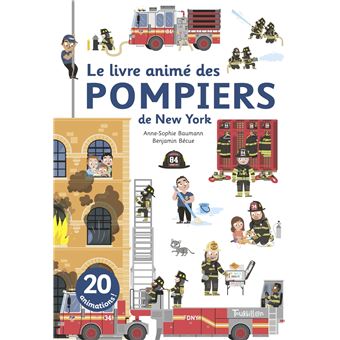 Le livre animé des pompiers de New York