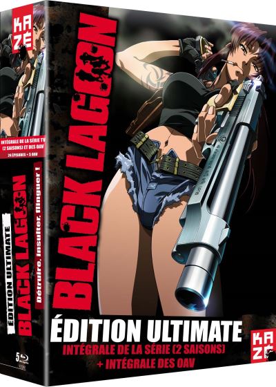 Black Lagoon L'intégrale des 2 saisons et des OAV Blu-ray
