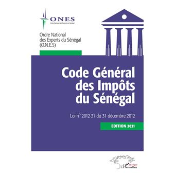 Code Général des Impôts du Sénégal