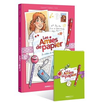 Les Amies de papier - tome 01 + set papeterie