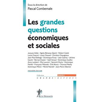 Les Grandes Questions Economiques Et Sociales Troisieme Edition Broche Collectif Achat Livre Fnac