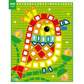 Autocollants-mosaïques Le perroquet