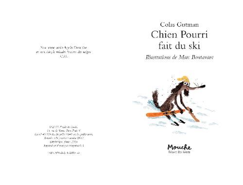 Chien Pourri Chien Pourri Fait Du Ski Colas Gutman Marc Boutavant Broche Achat Livre Fnac