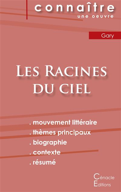 Fiche de lecture les racines du ciel de romain gary analyse