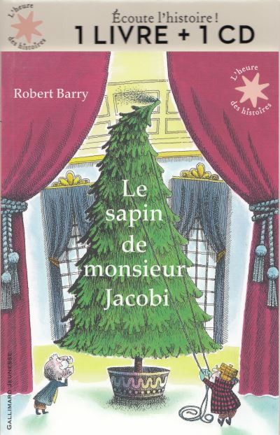 Le sapin de Monsieur Jacobi - Robert Barry - Livre CD