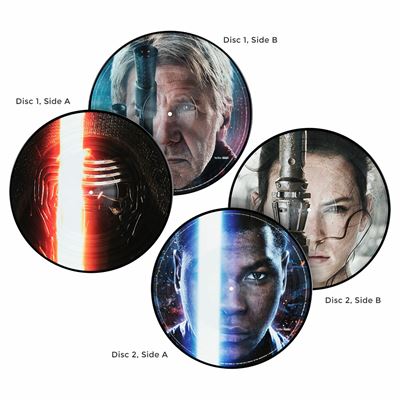 Star Wars: The Force Awakens Original Motion Picture Soundtrack Picture Disc