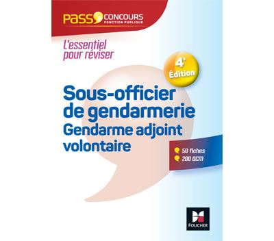 Pass'Concours Sous-officier de gendarmerie / Gendarme adjoint volontaire