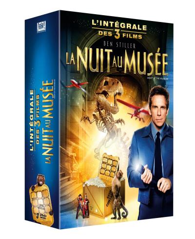 Coffret La nuit au musée Les 3 films DVD