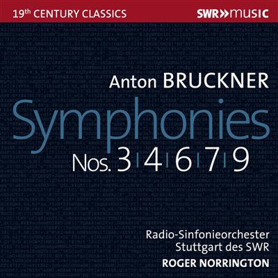 Symphonies Numéros 3, 4, 6 ,7 et 9 Coffret