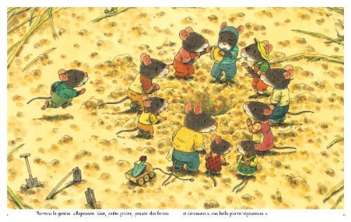 La famille souris dine au clair de lune - Kazuo Iwamura - Ecole Des Loisirs  - Poche - Raconte-moi la Terre (Bron) BRON