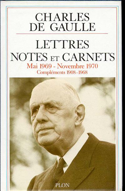 Lettres,12:mai 69-nov.70