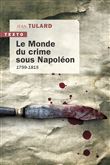 Le monde du crime sous Napoléon