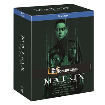 Coffret Matrix 1 à 4 Édition Spéciale Fnac Blu-ray