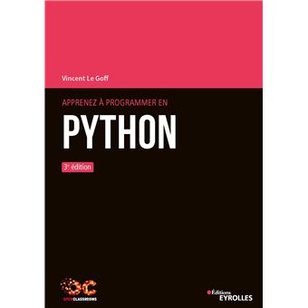 Apprenez à  programmer en Python