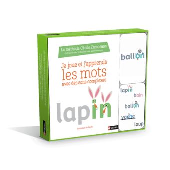 Coffret Je joue et j'apprends Les mots avec des sons complexes