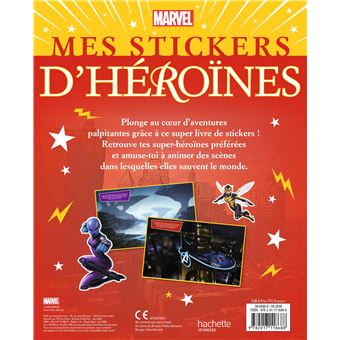 MARVEL - Mes Stickers d'Héroïnes