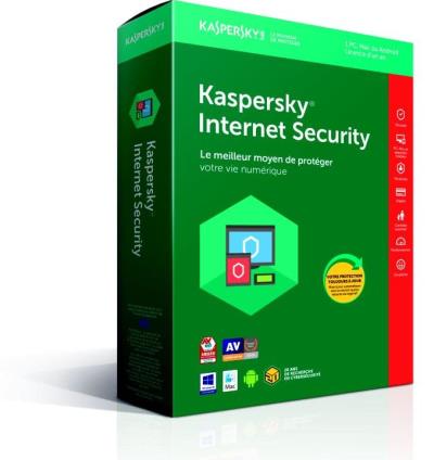 Kaspersky Internet Security 2018 1 Poste 1 An