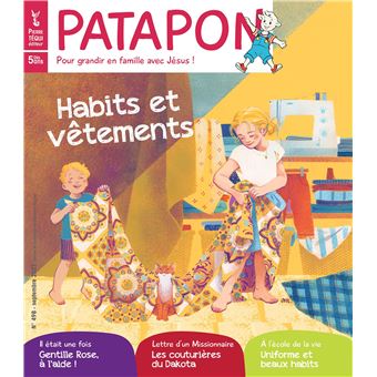 Patapon septembre 2022 N°498 - Habits et vêtements