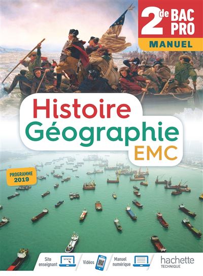 Histoire-Géographie-EMC 2de Bac Pro - Livre de l'Elève (manuel) - Éd. 2019 - Nicolas Brunel - broché