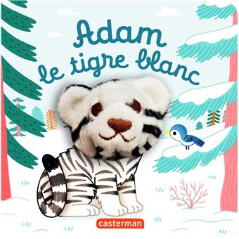 couverture de : Adam, le tigre blanc